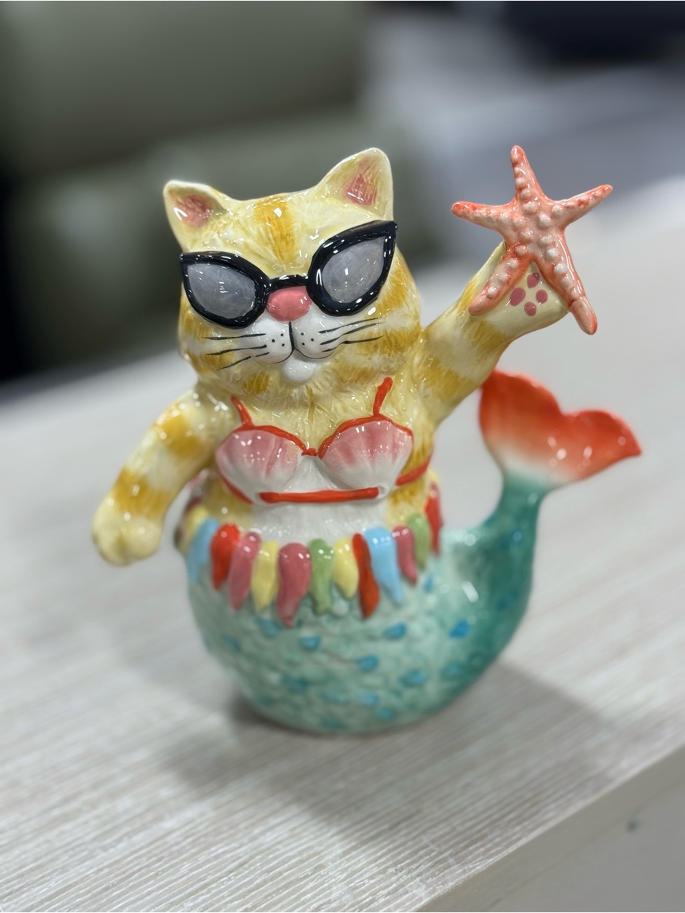 Blue Sky Clayworks CAT MERMAID Figurine
